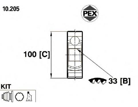 Joint Kit, drive shaft