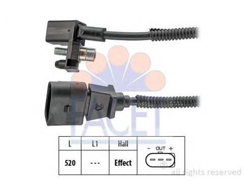 Sensor, crankshaft pulse; Sensor, RPM; Pulse Sensor, flywheel; RPM Sensor, engine management