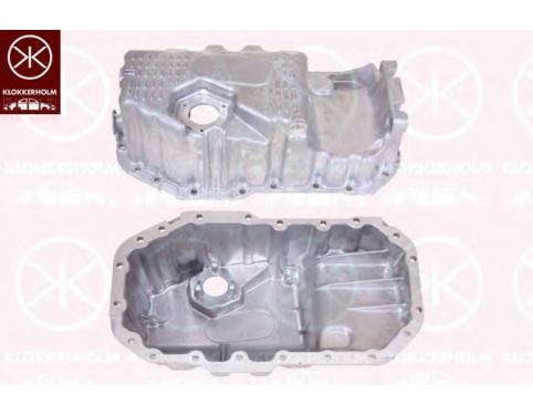 Engine oil sump with openingfor oil level sensor