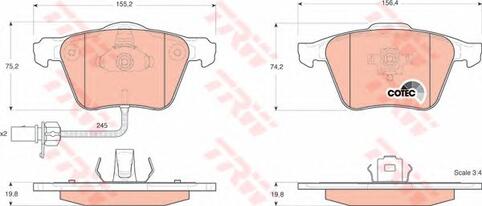 Brake Pad Set