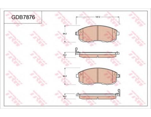 PAD KIT-DISC BRAKE,FRONT