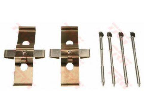 1 SET FIXING PARTS FORDISC BRAKE PADS