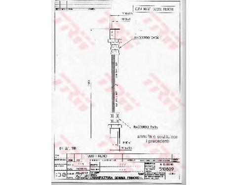 HOSE FRONT DISC FLEXIBLE