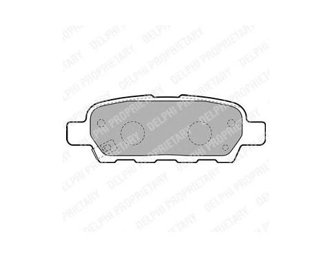 Rear Brake Pad Set