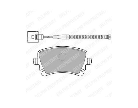 Rear Brake Pad Set