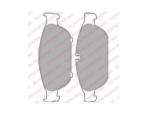 Front Brake Pad Set