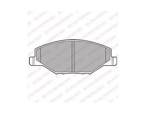 1 SET OF BRAKE PADS FOR DISK BRAKE