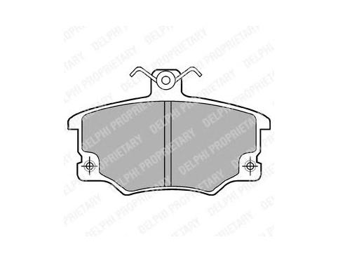 Front Brake Pad Set