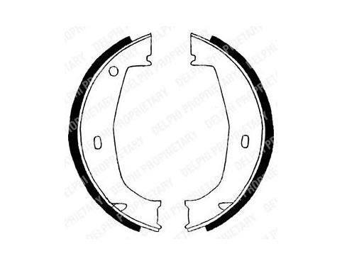 REPAIR KIT BRAKE SHOE ASBESTOS-FREE
