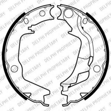 Rear Brake Shoe Set