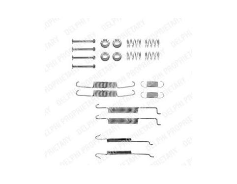 Accessory Kit, brake shoes