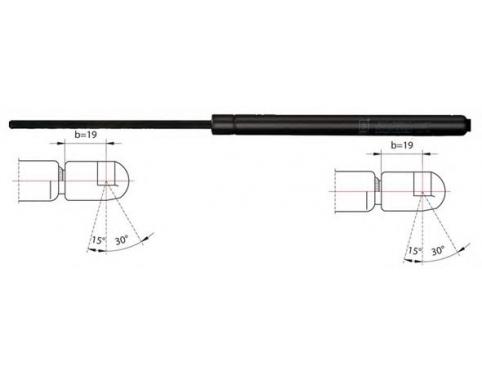 Gas Spring, boot-/cargo area
