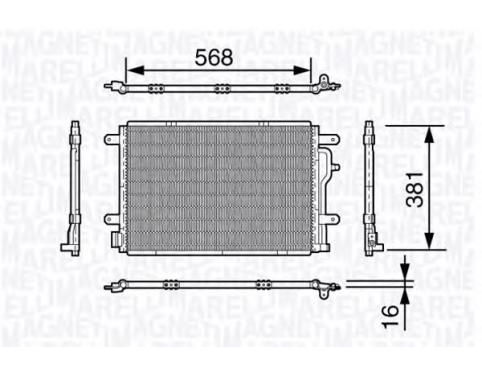 Condenser, air conditioning
