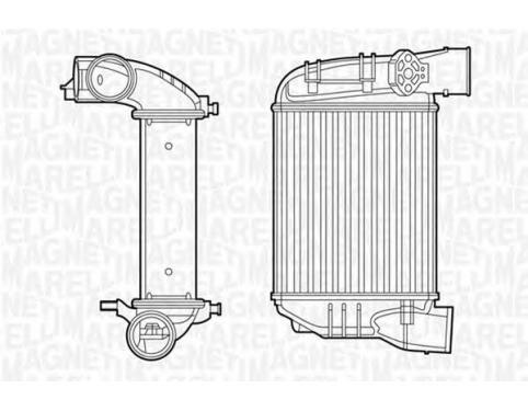 Intercooler, charger