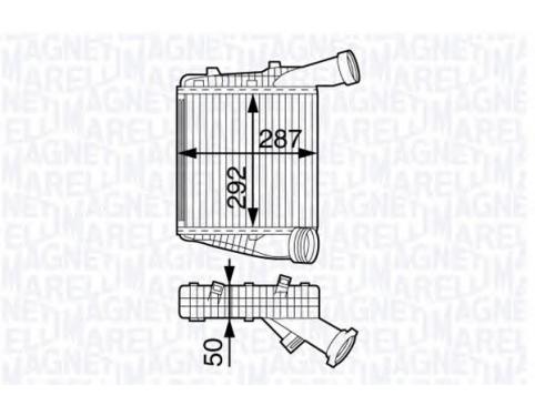Intercooler, charger