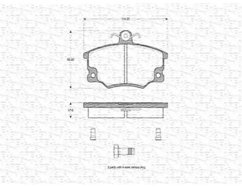 Brake Set, disc brakes