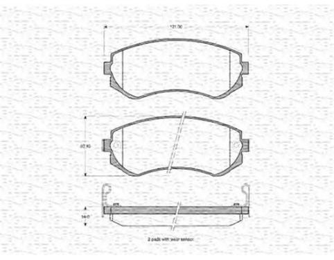 PAD KIT-DISC..