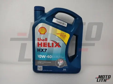 Engine Oil 10W-40 (3L) (SHELL Helix HX7 Passenger car Motor oil)