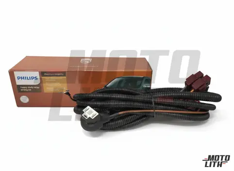 H4 Headlamp Wiring Kit With Relay 130/100W