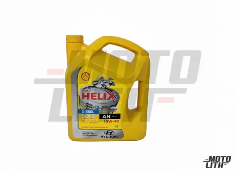 Engine Oil 15W-40 (5L) (Shell Helix Diesel HX5 AH Premium Multigrade Motor Oil)
