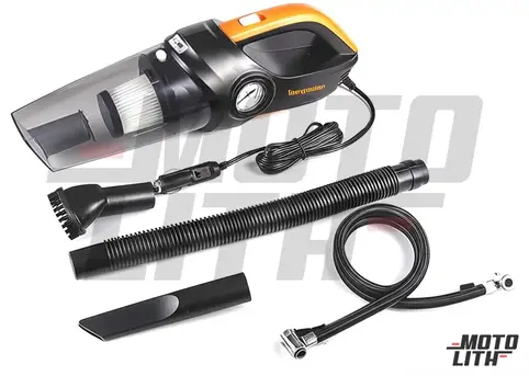 Cyclonic 2-In-1 Car Vacuum & Inflator