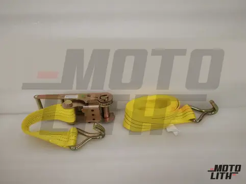 Tow Strap (5 Mtr) With J-Hook & Ratchet - 10 Ton Pull Capacity