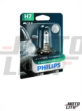H7 X-tremeVision Pro150 12V 55W (Single Bulb)