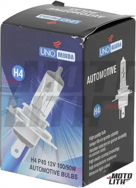 H4 Halogen Bulb 12V 100/90W (Single Bulb)