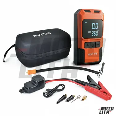 3-in-1 Battery Jump Starter With Tyre Inflator (150PSI) & Power bank (10000 mAH)