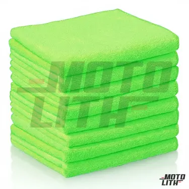 Car Cleaning Cloth (Pack of 8) 250 Gsm 30X40 cm
