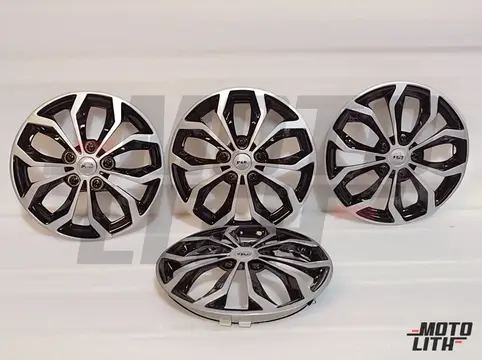 13" Wheel Cover - Double Colour (Set of 4)