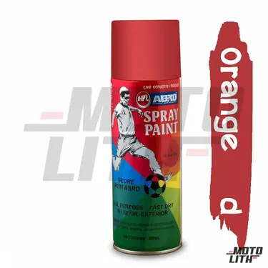Car Spray Paint (Orange Red)