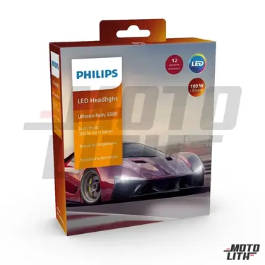 H11 Ultinon Rally 3550 LED Bulb 12V/24V 100W (Set of 2)