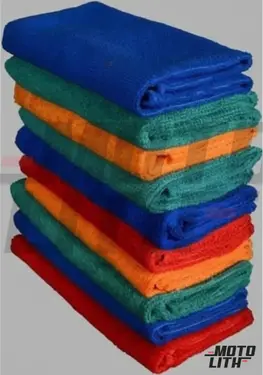 Car Cleaning Cloth (Pack of 10) 250 Gsm 30X35 cm