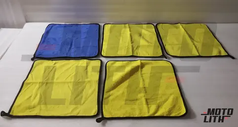 Car Cleaning Cloth (Pack of 5) 800 GSM 40 x 40 cm