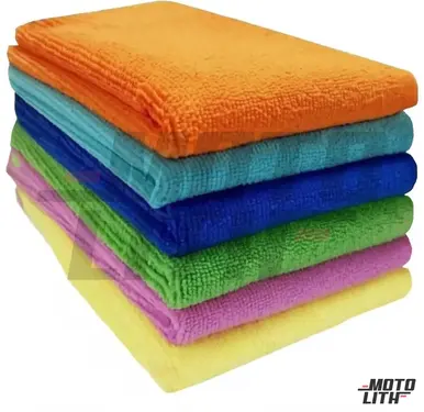 Car Cleaning Cloth (Pack of 6) 250 Gsm 40X40 cm