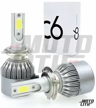H27 36W White LED Headlight Kit (Set of 2)