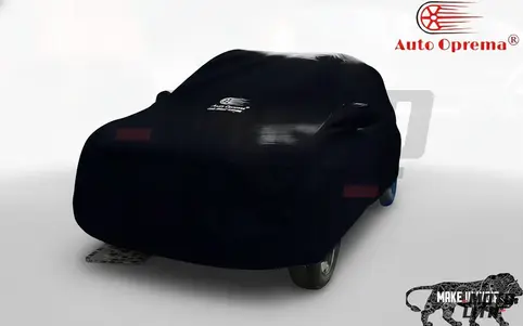 Black Car Body Cover