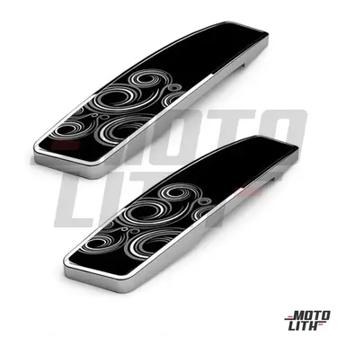 Universal Door Edge Guard Jupiter Ripple Black (Premium) (Set of 4)