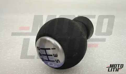 KNOB,CONTROL LEVER (BLACK/GREY)