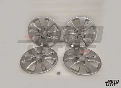 13" Wheel Cover - Silver (Set of 4)