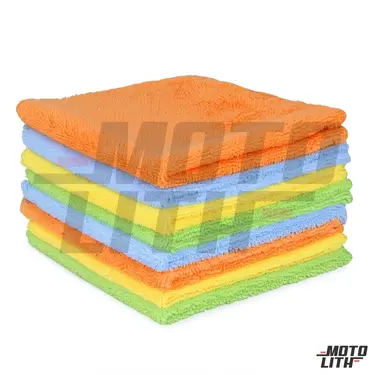 Car Cleaning Cloth (Pack of 8) 250 Gsm 30X40 cm