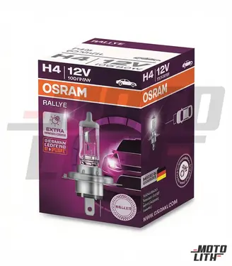 H4 Halogen Rallye Bulb 12V 100/90W (Single Bulb)