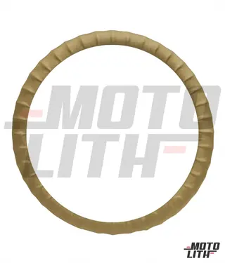 15 Inch - Universal Steering Cover With Finger Grip (Beige)