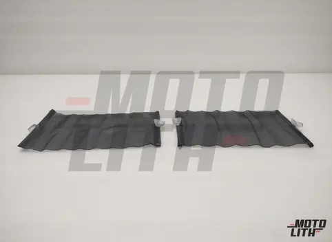 Sun Shade - Fix Curtain Black (Set of 2)