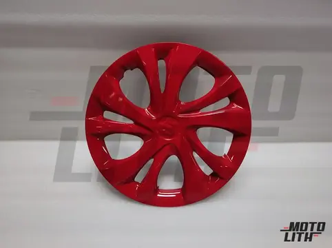 WHEEL COVER RED