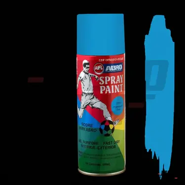 Car Spray Paint (Fluorescent Blue) 400ml