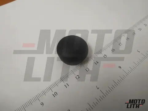 cap, satin black