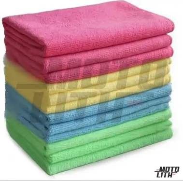 Car Cleaning Cloth (Pack of 12) 250 Gsm 30X40 cm