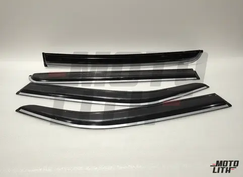 Door Visor - Chrome (Set of 4)